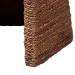 bali & pari Brenton Seagrass Wrapped Dining Chair, Brown Wash - Brenton-Brown Wash-Cushion-DC