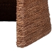 bali & pari Brenton Seagrass Wrapped Dining Armchair, Brown Wash - Brenton-Brown Wash-Cushion-Arm-DC
