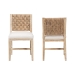 bali & pari Rivermont 2-Piece Dining Chair Set with Seagrass Backrest - Rivermont-Whitewashed/Natural-Cushion-DC