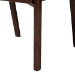 bali & pari Fairmont Natural Rattan Wrapped 2-Piece Dining Armchair Set, Mocha Brown - Fairmont-Honey-Cushion-Arm-DC