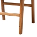 bali & pari Fawn 2-Piece Genuine Goat Leather Dining Chair Set - Fawn-Teak/Goat Hide-DC
