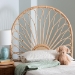 bali &pari Perenna Natural Rattan Headboard, Twin - DC9045-Rattan-HB-Twin
