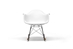 Baxton Studio White Plastic Rocking Chair - DC-311W-white