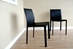 Baxton Studio Black Burridge Leather Dining Chair (Set of 2) - ALC-1822 Black