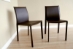 Baxton Studio Brown Burridge Leather Dining Chair (Set of 2) - ALC-1822 Brown