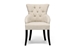 Baxton Studio Halifax Beige Linen Dining Chair (Set of 2) - BH-63106