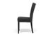 Baxton Studio Harrowgate Dark Gray Linen Modern Dining Chair (Set of 2) - BH-63113-Grey