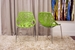Baxton Studio Birch Sapling Green Plastic Modern Dining Chair (Set of 2) - DC-451-Green