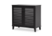 Baxton Studio Coolidge Espresso Shoe-Storage Cabinet - FP-01LV-Espresso