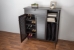 Baxton Studio Pocillo Wood Shoe Storage Cabinet - FP-05LV-Espresso