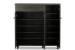 Baxton Studio Pocillo Wood Shoe Storage Cabinet - FP-05LV-Espresso
