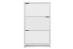 Baxton Studio Simms White Modern Shoe Cabinet - FP-3OUSH-WHITE