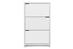Baxton Studio Simms White Modern Shoe Cabinet - FP-3OUSH-WHITE