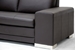 Baxton Studio Callidora Dark Brown Leather-Leather Match Sofa Sectional Reverse - 766-sofa/lying-M9805-Reverse