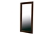 Baxton Studio Doniea Dark Brown Wood Frame Modern Mirror - Rectangle