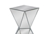 Baxton Studio Rebecca Contemporary Multi-Faceted Mirrored Side TableOne (1) End Table - RS1764