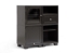 Baxton Studio Alaska Dark Brown Modular Storage Cabinet