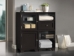 Baxton Studio Alaska Dark Brown Modular Storage Cabinet - RT244-OCC