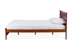 Baxton Studio Demitasse Brown Wood Contemporary Twin-Size Bed - SB312-Twin Bed-Antique Oak