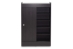 Baxton Studio Espresso Shoe-Rack Cabinet - WI5377