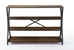 Baxton Studio Lancashire Brown Wood & Metal Console Table - YLX-0004-AT