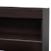 Baxton Studio Blaine Modern and Contemporary Dark Brown Finished Wood Queen Size 6-Drawer Platform Storage Bed - SEBED1302026-Modi Wenge-Queen
