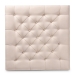 Baxton Studio Kelly Modern and Rustic Beige Linen Fabric Upholstered and Greywashed Wood Cocktail Ottoman - JY-0001-Beige/Greywashed-Otto