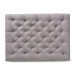 Baxton Studio Lindsey Modern and Rustic Grey Linen Fabric Upholstered and Greywashed Wood Cocktail Ottoman - JY-0002-Grey/Greywashed-Otto