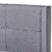 Baxton Studio Edmond Modern and Contemporary Grey Fabric Upholstered and Ash Walnut Brown Finished Wood Full Size Platform Bed - MG0019-Grey/Ash Walnut-Full
