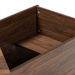 Baxton Studio Skylar Modern and Contemporary Walnut Brown Finished Cat Litter Box Cover House - SECHC150090WI-Columbia-Cat House