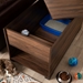 Baxton Studio Skylar Modern and Contemporary Walnut Brown Finished Cat Litter Box Cover House - SECHC150090WI-Columbia-Cat House
