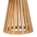 bali & pari Caribic Modern Slatted Acacia Wood End Table - CARIBIC-Natural Wooden-ET