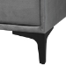 Baxton Studio Etienne Modern Slate Grey Velvet 6-Drawer Dresser - BBT2047 A3-Dark Grey-Dresser