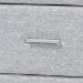 Baxton Studio Cadmus Modern Light Grey Channel-Tufted Fabric 4-Drawer Dresser - BBT2053.11 A1-Light Grey-Dresser