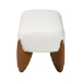 Baxton Studio Vinicio Mid-Century Modern Cream Boucle Accent Bench - BBT5520-Cream-Bench