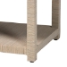 bali & pari Nata Bohemian Woven Natural Grasscloth 1-Drawer Nightstand - Nata-Natural Woven Grasscloth-NS