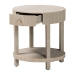 bali & pari Sadia Bohemian Woven Natural Grasscloth 1-Drawer Nightstand - Sadia-Natural Woven Grasscloth-NS