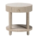 bali & pari Sadia Bohemian Woven Natural Grasscloth 1-Drawer Nightstand - Sadia-Natural Woven Grasscloth-NS