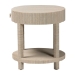 bali & pari Sadia Bohemian Woven Natural Grasscloth 1-Drawer Nightstand - Sadia-Natural Woven Grasscloth-NS