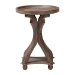 Baxton Studio Westlyn French Country Antique Brown Wood End Table - JY24A183-Brown-ET