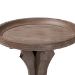 Baxton Studio Westlyn French Country Antique Brown Wood End Table - JY24A183-Brown-ET
