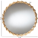 Baxton Studio Everette Antique Goldleaf Bamboo-Border Accent Wall Mirror - RXW-10948-Wall Mirror