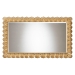 Baxton Studio Vadim Antique Gold Wood Accent Mirror with Seashell Border - RXW-10950-Wall Mirror