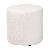 Baxton Studio Tori Modern and Contemporary Ivory Boucle Upholstered Ottoman Baxton Studio restaurant furniture, hotel furniture, commercial furniture, wholesale living room furniture, wholesale ottoman, classic ottoman