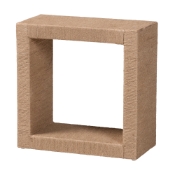 bali & pari Adonica Modern Bohemian Natural Brown Jute and Wood End Table Baxton Studio restaurant furniture, hotel furniture, commercial furniture, wholesale living room furniture, wholesale end table, classic end table