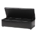 Baxton Studio Dennehy Black Modern Ottoman - Y-168-Promote-Black