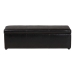 Baxton Studio Dennehy Dark Brown Modern Ottoman - Y-168-Promote-dark brown