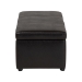 Baxton Studio Dennehy Dark Brown Modern Ottoman - Y-168-Promote-dark brown
