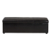 Baxton Studio Dennehy Dark Brown Modern Ottoman - Y-168-Promote-dark brown