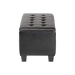 Baxton Studio Manchester Ottoman - Y-172-Black-OTTO